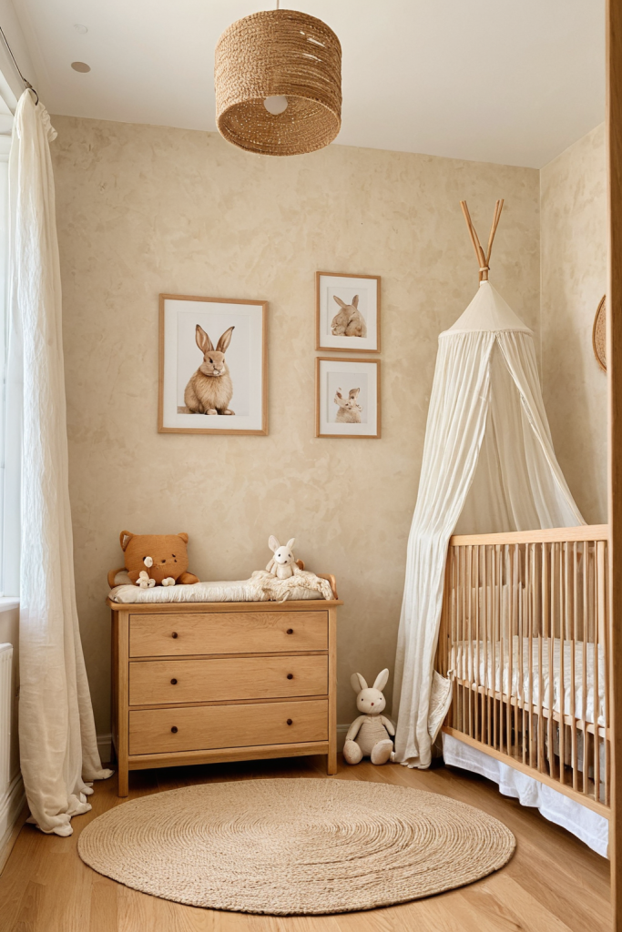 Warm Organic Wood Nursery Ideas — Nature-Inspired Earthy Charm