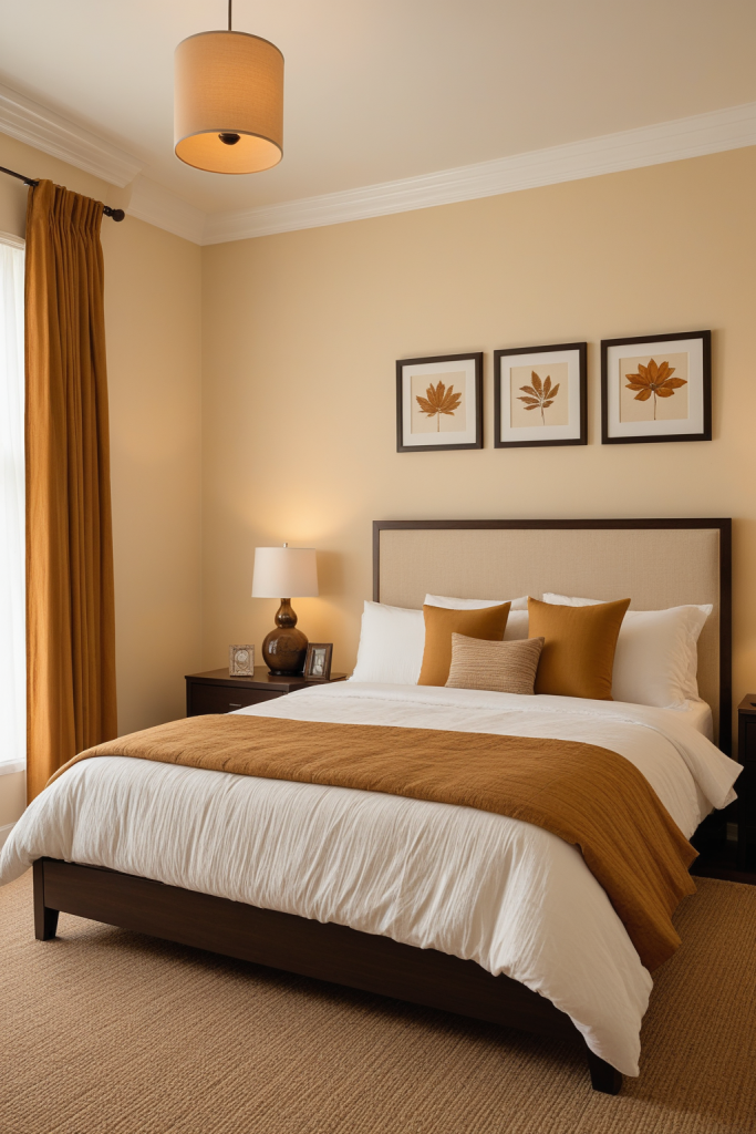 Warm Amber Bedroom Ideas — Warm Amber Wood, Cozy Retreat