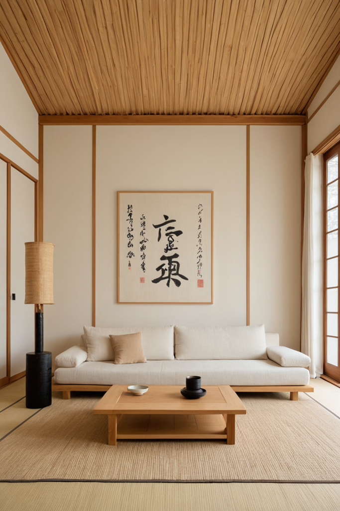 Zen Japandi Living Room — Home Decor Ideas