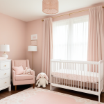 Soothing Plum Nursery Design