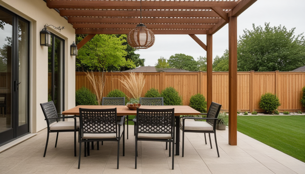 Jade Green Outdoor Patio: A Budget-Friendly Oasis