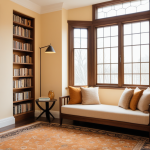 Warm Amber Reading Nook — Home Decor Ideas