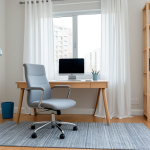 Cool Blue Workspace — Home Decor Ideas