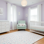 Soft Pastel Nursery: Whimsical Winter Wonderland
