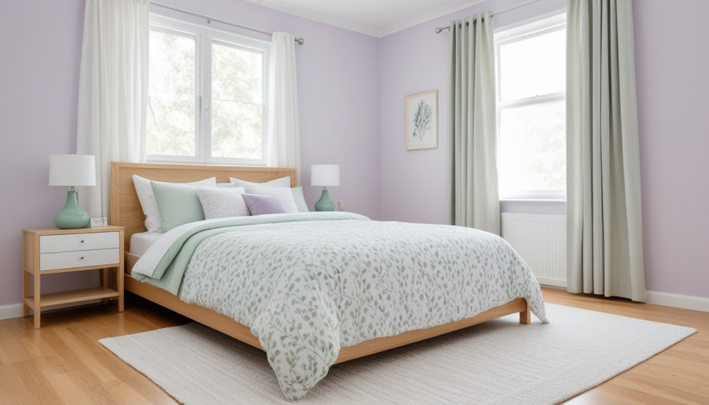 Soft Pastel Bedroom Makeover: A Budget-Friendly Oasis