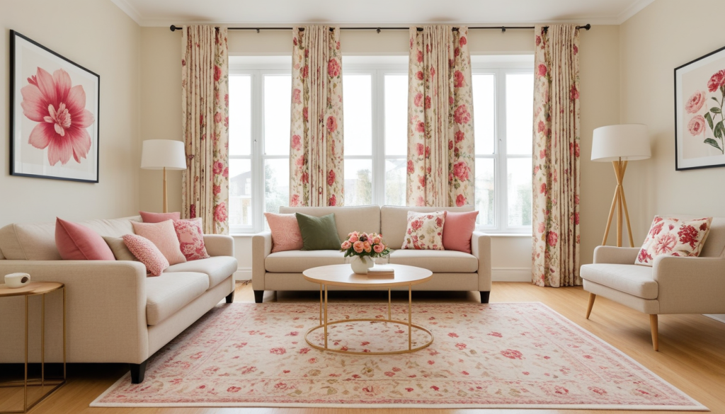 Floral Daydream Living Room – Joycore — Home Decor Ideas