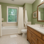 Forest Green Bathroom — Home Decor Ideas