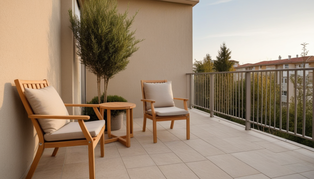 Lagom Natural Balcony: Cozying Up to Serenity