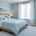 Cool Blue Bedroom Aesthetic: Soothing and Inviting