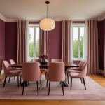 Plum Accent Dining Room — Home Decor Ideas