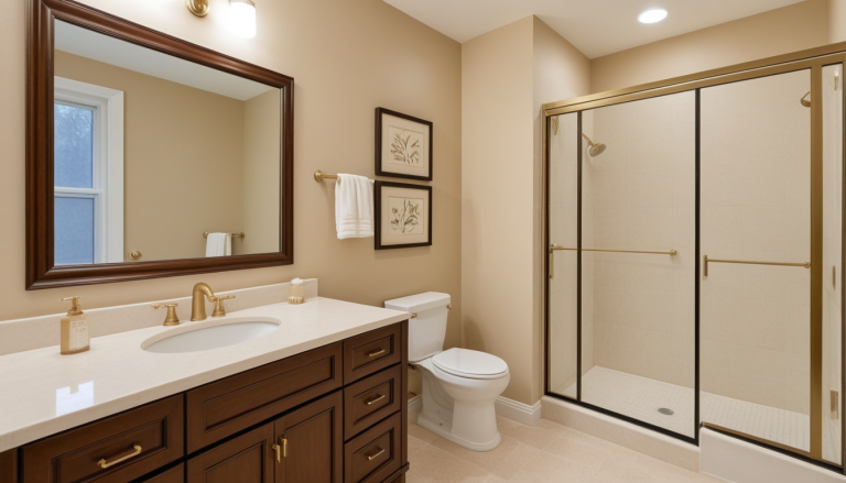 Mocha Cappuccino Bathroom — Home Decor Ideas