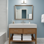 Cool Blue Bathroom — Home Decor Ideas