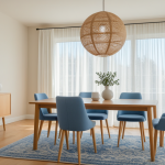 Cool Blue Dining Room — Home Decor Ideas