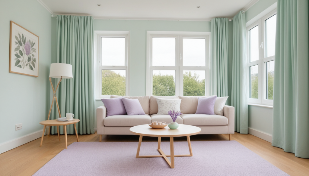 Soft Pastel Living Room — Home Decor Ideas