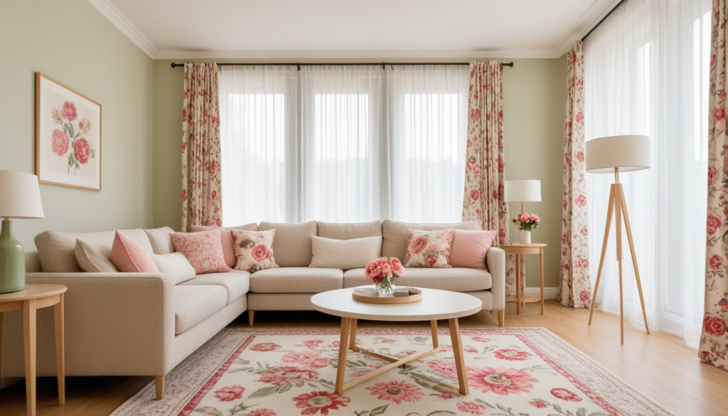 Floral Daydream Living Room – Joycore — Home Decor Ideas