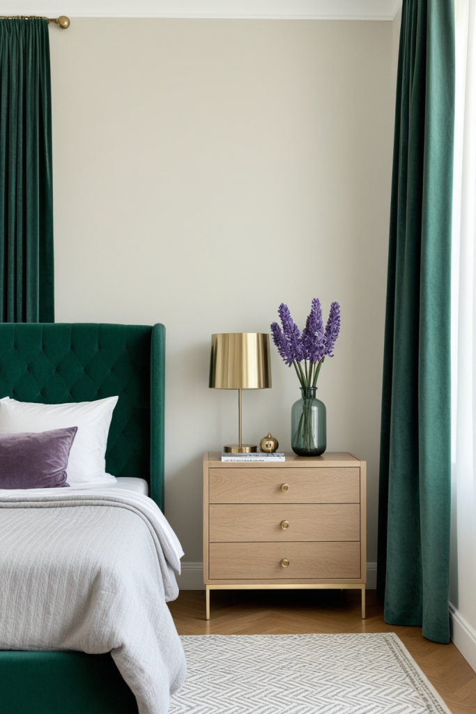 12.5" Faux Hyacinth Purple Violet Stem — Home Decor Ideas — interior inspiration