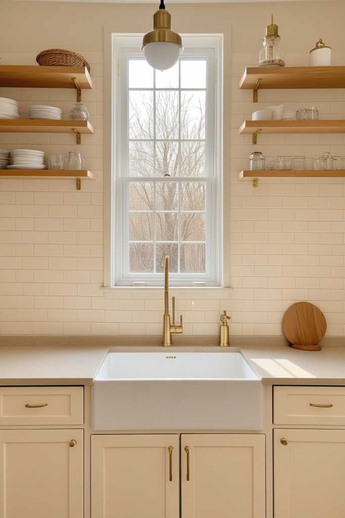 Warm Beige Kitchen Design: Small Space Ideas — interior inspiration