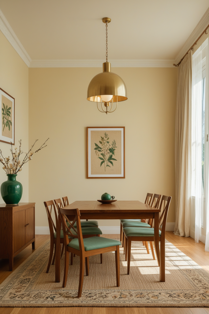 Jade Green Dining Room Ideas — Jade Warm Cream Sophistication — interior inspiration