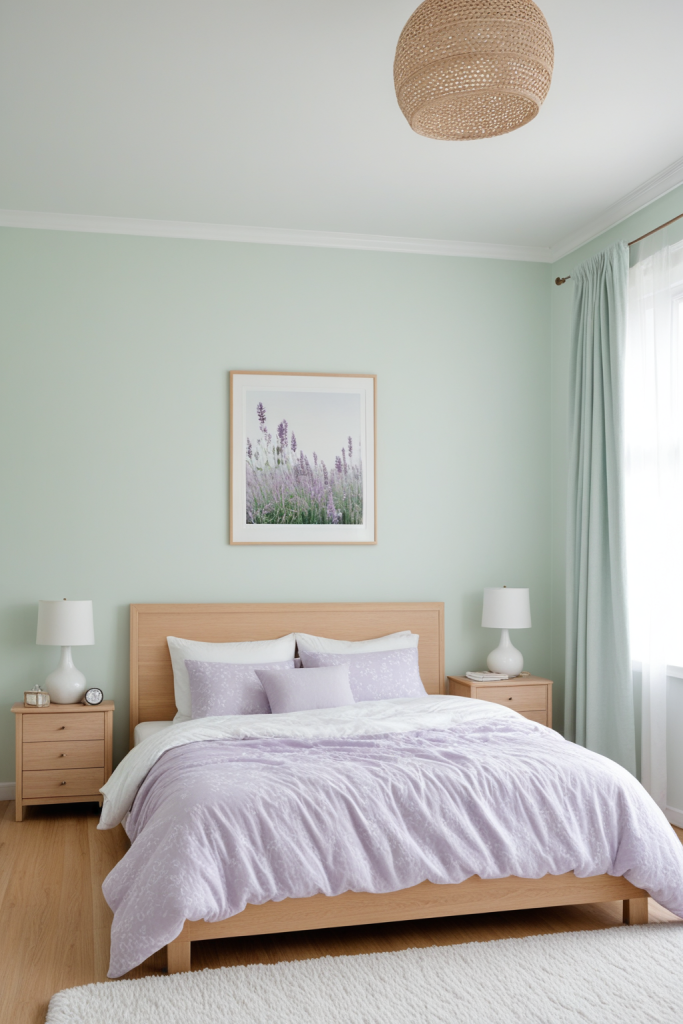 Bedroom Ideas — Soft Pastel White Cozy — interior inspiration