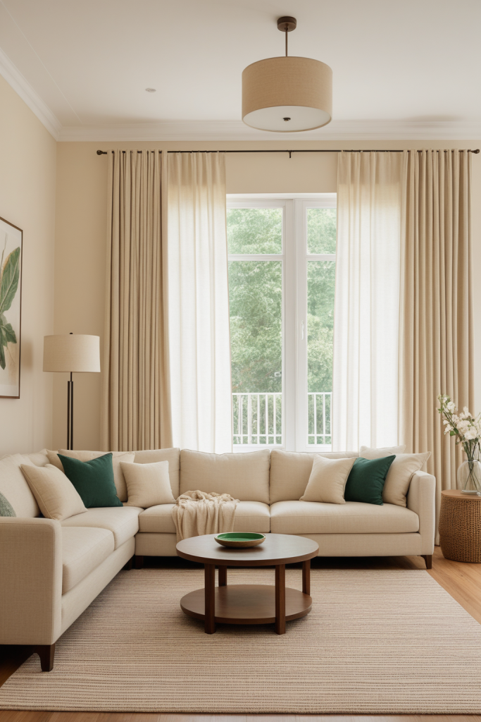 Jade Green Living Room: A Budget Makeover — interior inspiration