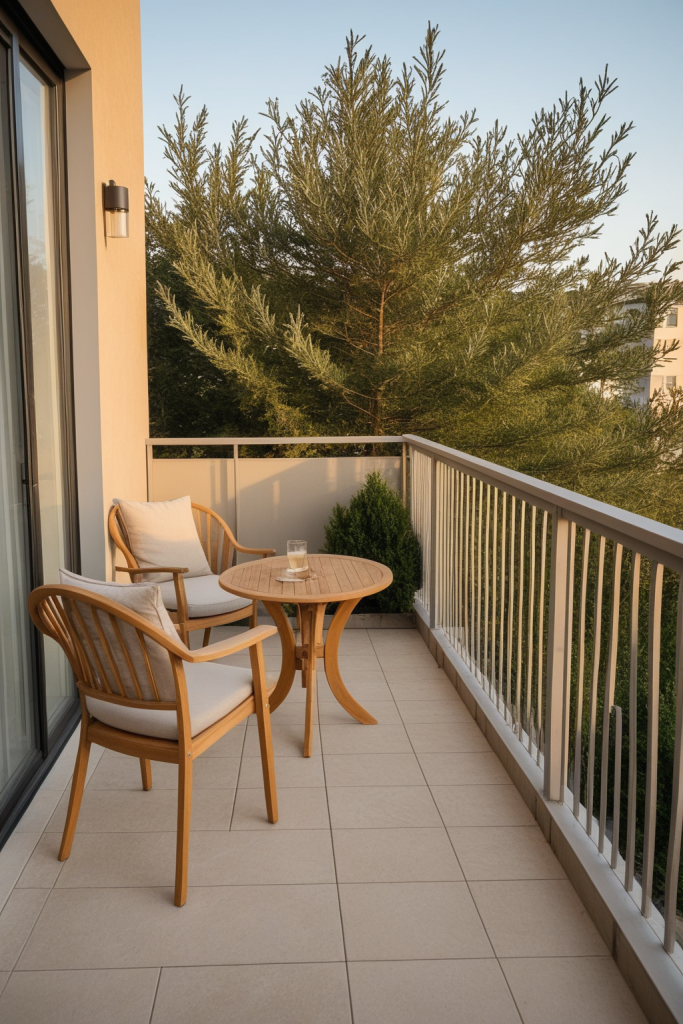 Lagom Natural Balcony: Cozying Up to Serenity — interior inspiration