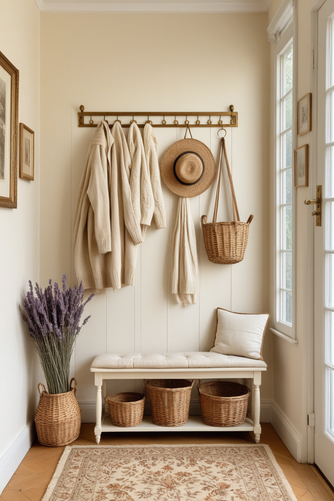 Cottagecore Entryway Ideas — Cottagecore Linen Whimsical — interior inspiration