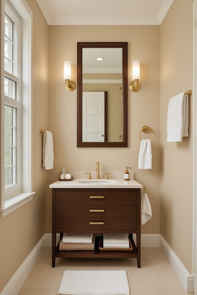 Mocha Cappuccino Bathroom — Home Decor Ideas — interior inspiration