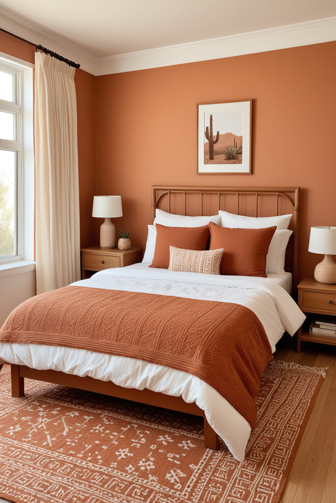 Terracotta Adobe Bedroom — Home Decor Ideas — interior inspiration
