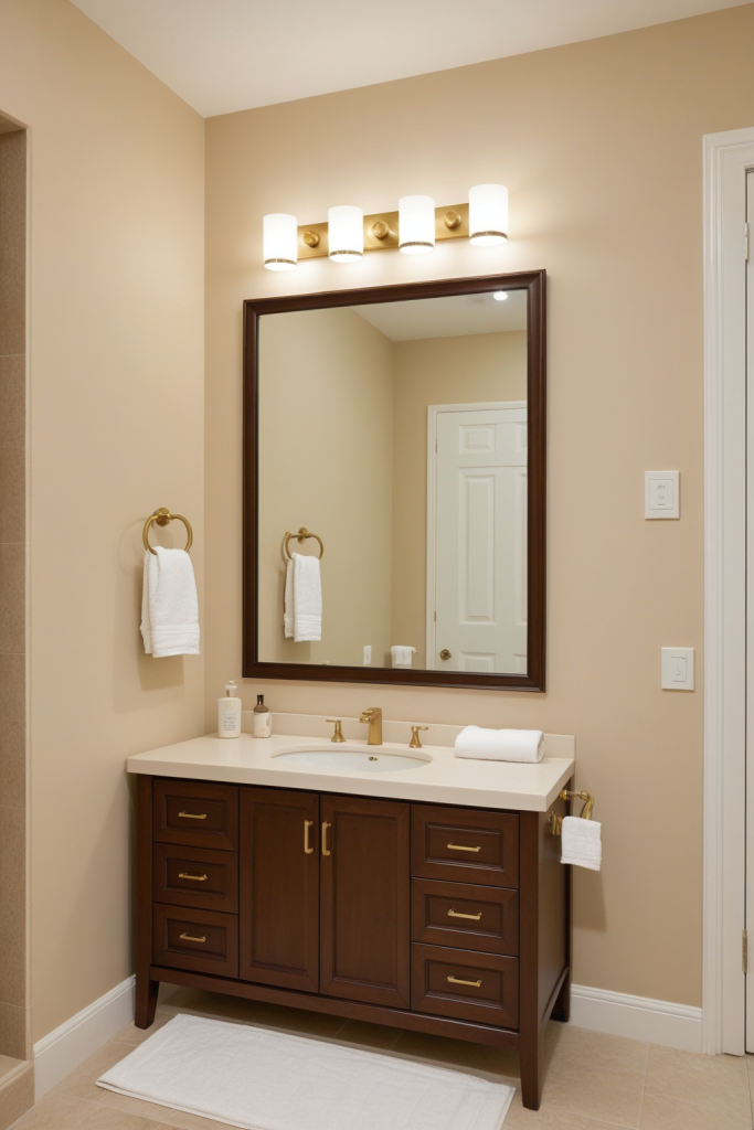Bathroom Ideas — Mocha Cappuccino Style Cozy — interior inspiration