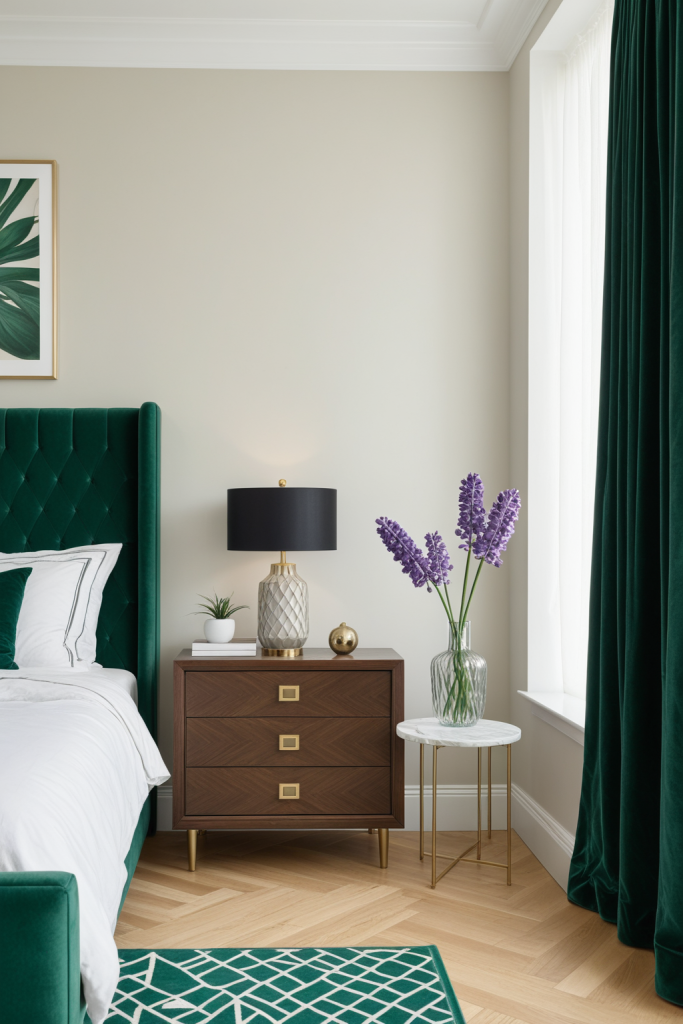 12.5" Faux Hyacinth Purple Violet Stem — Home Decor Ideas