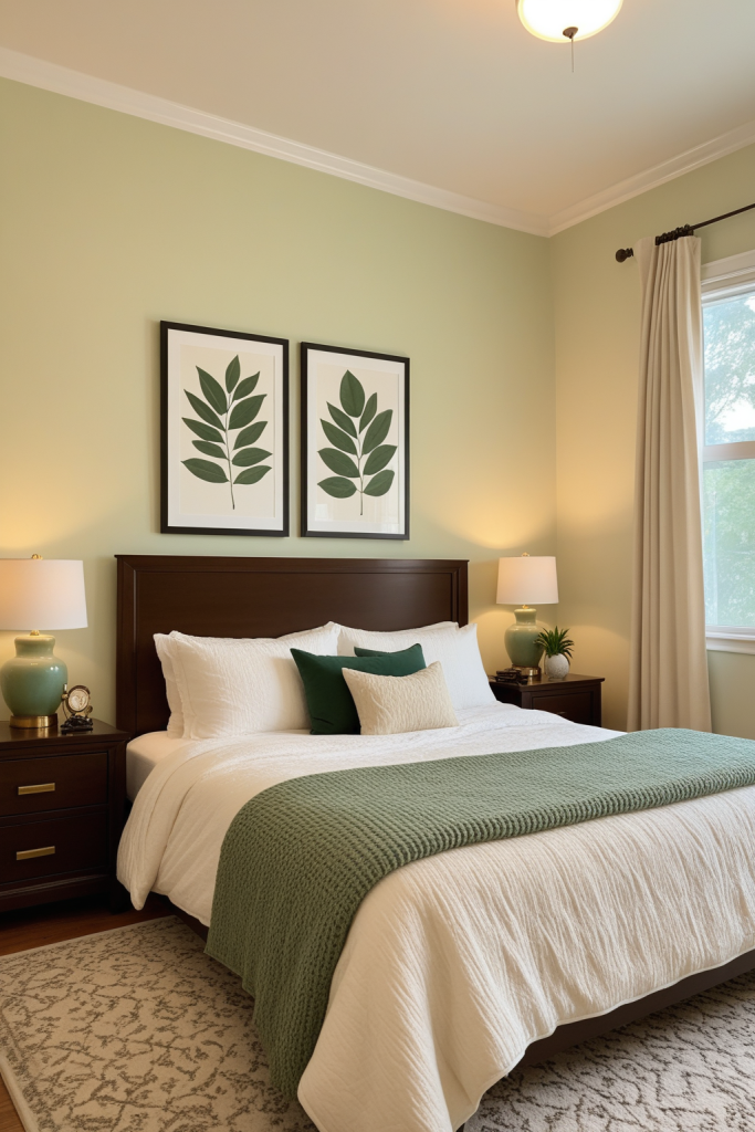 Jade Green Bedroom: Warm and Inviting Home Refresh