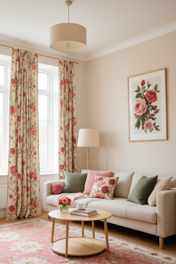 Floral Daydream Living Room – Joycore — Home Decor Ideas