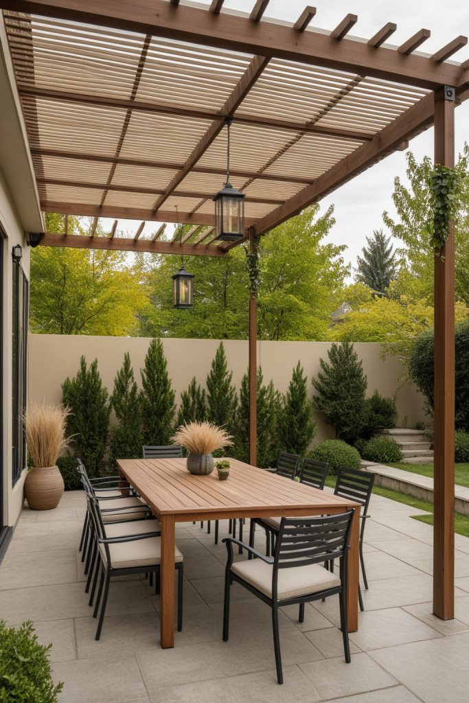 Jade Green Outdoor Patio: A Budget-Friendly Oasis