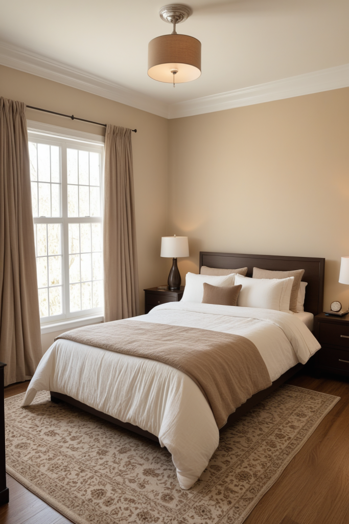 Mocha Cappuccino Bedroom Ideas — Mocha Cappuccino Warm Grey