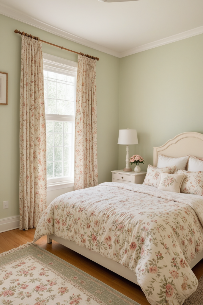 Bedroom Ideas — Floral Daydream Warm Ambiance