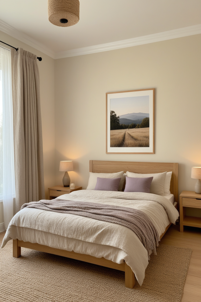 Embracing Lagom: Natural Bedroom Bliss
