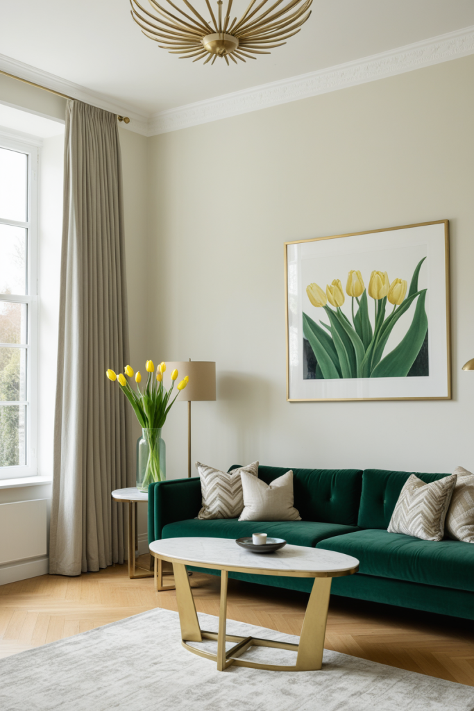 13.5" Faux Real Touch Yellow Tulip Bundle : 12 Stems — Home Decor Ideas