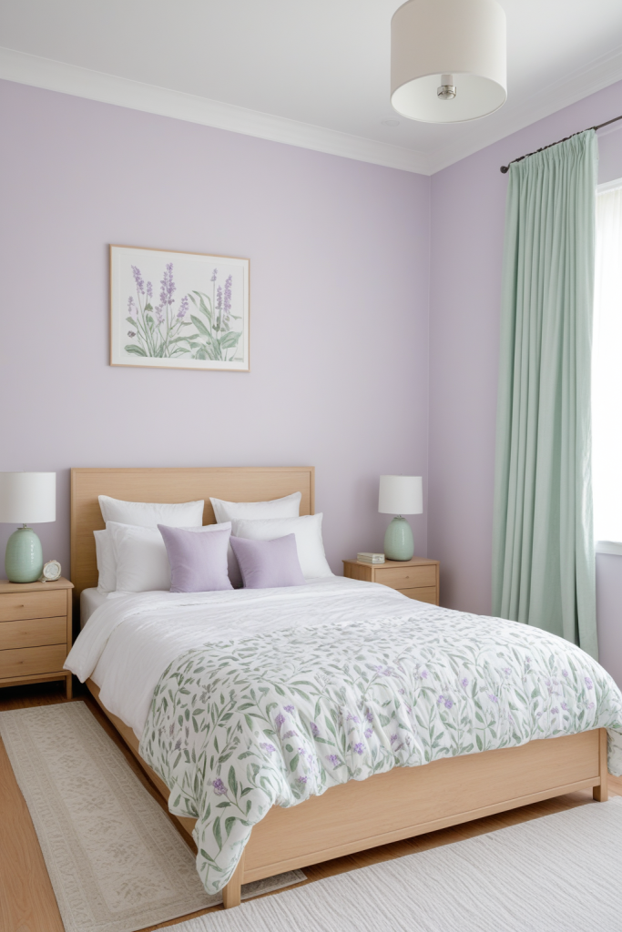 Bedroom Ideas — Soft Pastel White Cozy