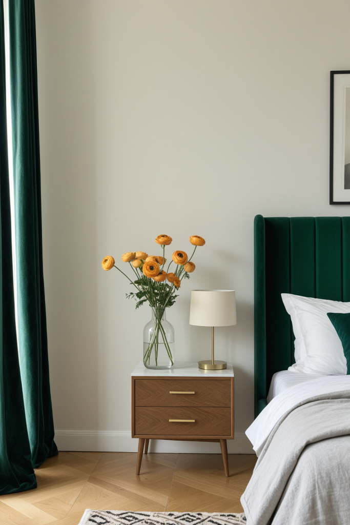 22" Faux Mini Orange Ranunculus Stem — Home Decor Ideas