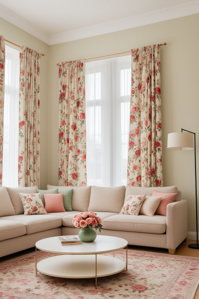 Floral Daydream Living Room – Joycore — Home Decor Ideas