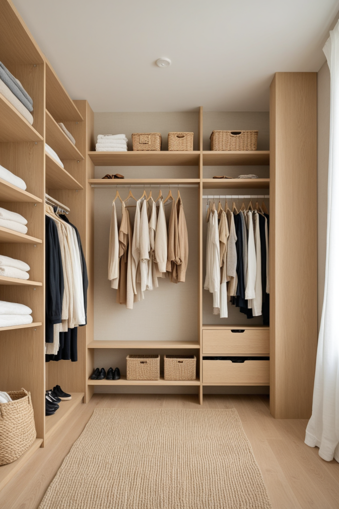 Walk-in Closet Ideas — Lagom Natural Minimalist Chic