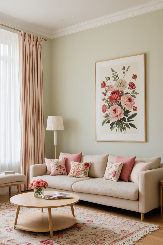 Floral Daydream Living Room – Joycore — Home Decor Ideas